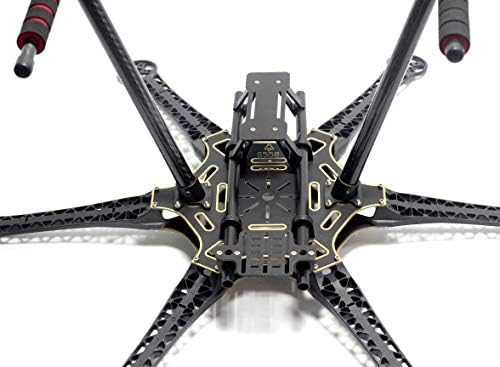 ערכת מסגרת Hexacopter S550 להבת מזלט 6 ציר עם ציוד נחיתה של סיבי פחמן