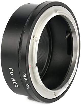 טבעת מתאם של סגסוגת מצלמה של CSYANXING טבעת מתאם לעדשת CANON FD עבור Nex e-mount nex5t nex3n