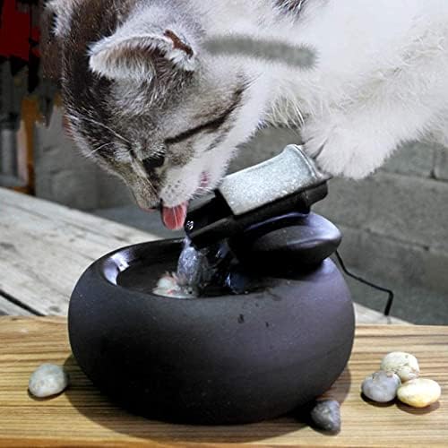 LumeCube זרימה אוטומטית ניידת מתקן מים לחתול זרימת חיות מחמד שתיית מים לשתיית גורים, מזין מים לחיות מחמד קטנים