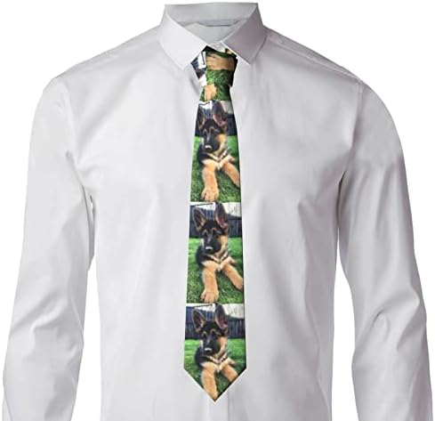 גברים של עניבת רועה גרמנית גור גברים של משי עניבת קלאסי אופנה עניבת לבוש הרשמי הדפסת עסקי חתונה עניבה