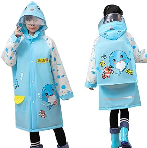 Sufeini ילדים מעיל גשם ילדים גשם ללבוש חליפה לגיל 6-13 שנים ילדים ילדה ילדים 3D קריקטורה קריקטורה ילדים