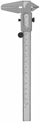 סלאטיום 5 אינץ/6 אינץ מדידת כלי מתכת ידנית ורניה קליפר קליבר גבוהה מדויק מדידת כלים מיקרומטר שליט