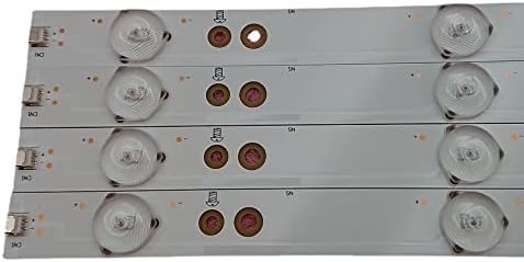 4 מחשבים/סט 9דס 798 ממ רצועת תאורה אחורית LED לטלוויזיה Sony KDL-40R380D 40PFL3240 GJ-DLEDII P5-400-D409-V7