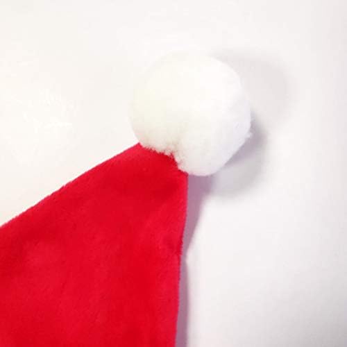 חג המולד כובע תלבושות כובע אדום סנטה קלאוס כובע חג המולד כובע
