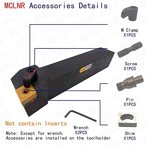 Maifix MCLNR3232P19 CNC מחזיקי עיבוד עיבוד מוצק 40 ממ 32 ממ תוספות קרביד חותך כלי מפנה חיצוני
