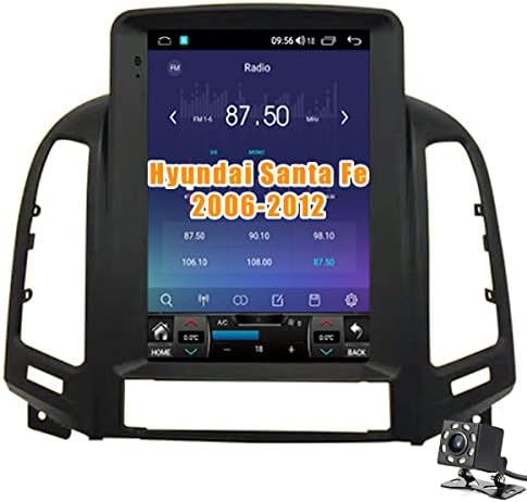רדיו לרכב עם לוויין GPS Navi עבור Hyundaisantafe 2006-2012 Android 11 מסך מגע 9 אינץ '2 נגן מולטימדיה של DIN