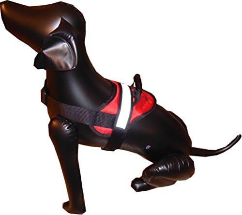 HDP כלב גדול רך ללא רתמת משיכה גודל: צבע בינוני: שחור