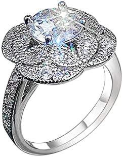 אופנה זירקוניה בלינג בלינג רטרו טבעת טבעת טבעת נישואין טבעת אגודל