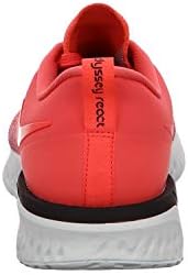 Nike's Odyssey React React Flyknit 2 נעל ריצה, מסלול צהוב/אדום של אמבר, 8.5