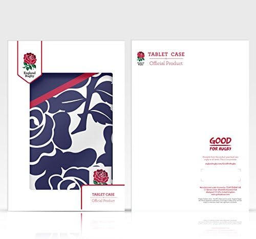 עיצובים של תיק ראש מורשה רשמית אנגליה רוגבי איחוד 1871 אדום First XV ספר ארנק ארנק מארז תואם ל- Apple