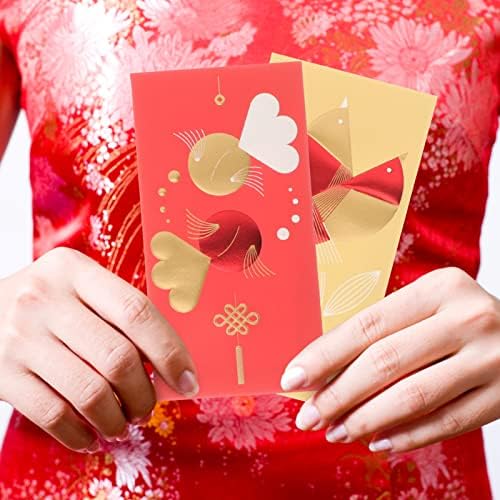 12 יחידות אדום מעטפות סיני חדש שנה ארנב אדום מנות חידוש הונג באו עבור 2023 ירח אביב פסטיבל חתונה מסיבת