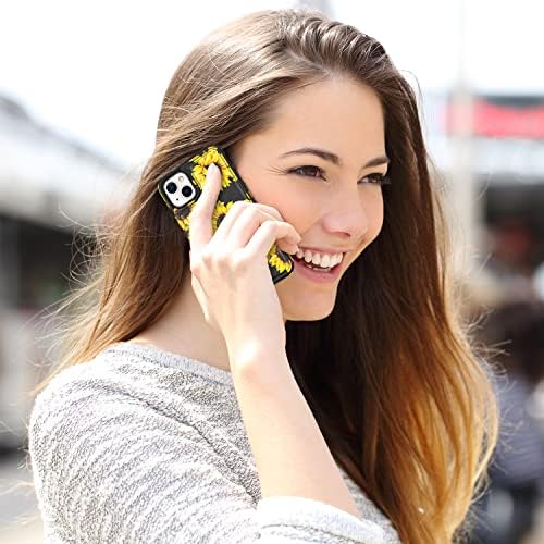 לטו אייפון 14 מקרה, להעיף פוליו עור ארנק מקרה כיסוי עם אופנה פרח עיצובים עבור בנות נשים, מובנה כרטיס