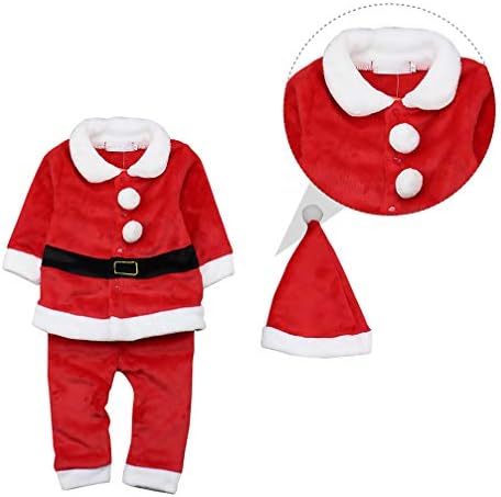סוימיס סנטה בגדי חג המולד סנטה תלבושות עם סנטה כובע לילדים