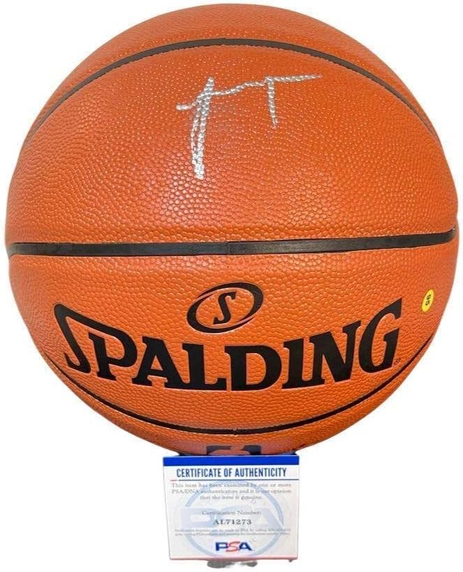 ג'אלן גרין חתום כדורסל PSA/DNA יוסטון רוקטס חתימה - כדורסל חתימה