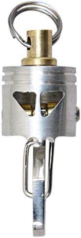 רפידות כוח אחיזה Kylink ייחודי Carabiner מחזיק מפתחות מודרני מארגן מפתח טבעת מפתח אביזר מסתובב קפיץ