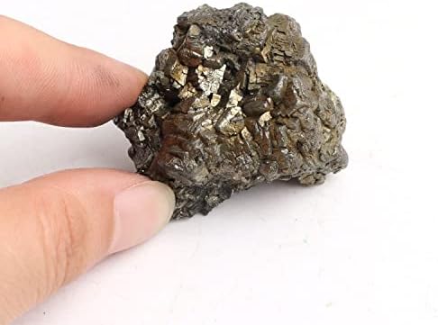 Binnanfang AC216 1PC פיריט טבעי גבישים מינרליים עפרות אבן מינרל לורון מחוספס קוורץ הוראה דגימה קישוטי
