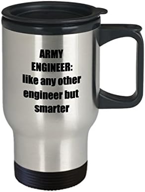 ספל נסיעות מהנדס הצבא - מתנת ספל קפה הנדסה מצחיקה סרקסטי