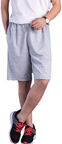 Andongnywell מכנסי חדר כושר לגברים מכנסיים פיתוח גוף מפעיל מכנסיים קצרים גזעים יבשים מהירים עם מכנסי כיסים
