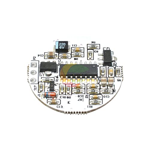מודול חיישן חיישן רדאר אוטומטי LED מודול מתג מיקרוגל למנורה למנורה כדורית אנטנת גל מיקרו תדר גבוה MCU