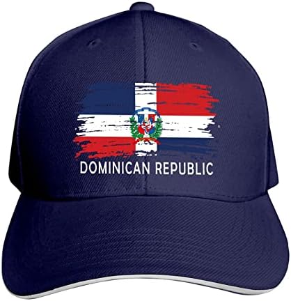 דרלקס הרפובליקה הדומיניקנית דגל בייסבול כובעים גברים נשים אבא כובע משאית Sunhat שיא שיא כובע היפ