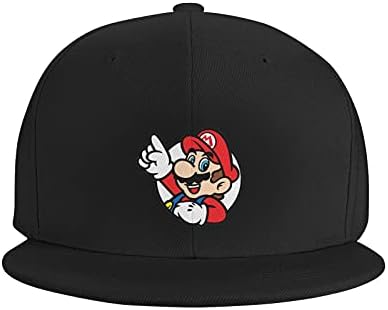 PEVNMXA שטר שטר סנאפבק כובע שחור כובע בייסבול חמוד כובעי משאיות מתכווננות לנשים גברים בנים