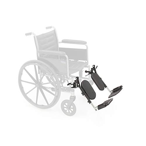 כיסא גלגלים 5 עם זרועות באורך שולחן הפוך, רוחב מושב 18 אינץ', ומשענות רגליים חסכוניות של 94 רגל, 58 רגל /