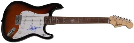 בילי סטרינגס חתם על חתימה בגודל מלא פנדר סטראטוקסטר גיטרה חשמלית עם אימות בקט בס קואה - צעיר סטאד