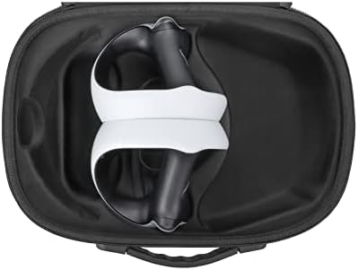 Levigo VR משקפי משקפי משקפי אוזניות נייד מגן נייד לפלייסטיישן VR 2, Hard Eva Protective VR תיבת אחסון