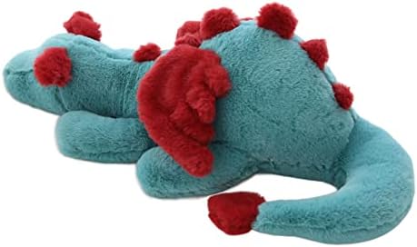 כרית קטיפה של רייבלולה דרקון, אנימה דרקון חמוד צעצוע של בעלי חיים ממולאים, כרית דרקון ענקית רכה כרית בובת