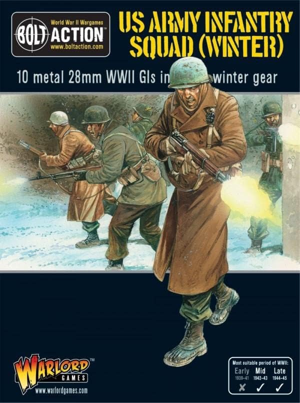 משחקי מצביא - לנו כיתת חיל הרגלים בצבא בחורף בגדים-28 מ מ בורג פעולה