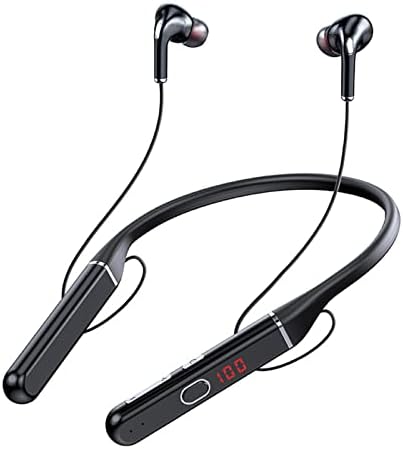 אוזניות של Qonioi Bluetooth Sport-אוזניות אלחוטיות רכבות צוואר ספורט אוזניות סטריאו בלוטות 'סטריאו, אוזניות