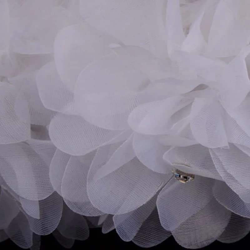 פרח ילדה סלי את בד תחרה קישוט חמוד ידית פרח ילדה סל לבן פרח סל לחתונה קישוט