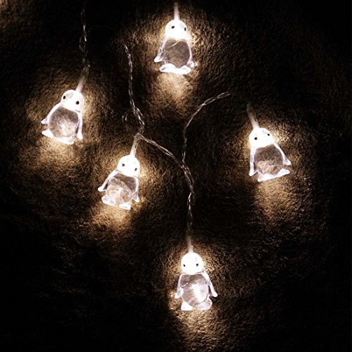 פנפליי 1.65 מ ' 10 נוריות דקורטיבי פינגווין צורת פיות רומנטי לילה מנורת מצב רוח לילה אור לבית שינה
