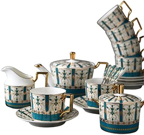 GGEBF בסגנון אירופאי קפה ותה סט קרמיקה בריטית כוס תה בצהר קופסת מתנה לחתונה