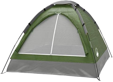 אוהל קמפינג בן שני אנשים-כולל תיק זבוב גשם ונשיאה-אוהל חיצוני קל לתרמילאים, טיולים או חוף על ידי Wakeman בחוץ
