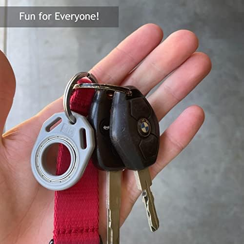 צעצוע טבעת טבעת טבעת של מחזיק מפתחות Ripkey, צעצוע ספינר טבעת מפתח למפתחות רכב, צעצוע קרמביט,