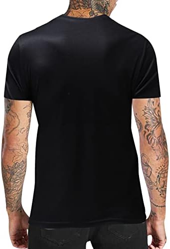חולצות טריקו של שרוול קצר של Ubst Mens, רחוב 3D ג'נטלמן מודפס אופנה מודפס