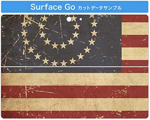 כיסוי מדבקות Igsticker עבור Microsoft Surface Go/Go 2 אולטרה דק מגן מדבקת גוף עורות 007338 דגל לאומי