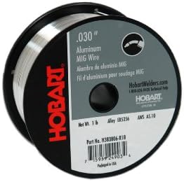 Hobart H383806-R18 1 פאונד ER53566 חוט ריתוך אלומיניום, 0.030 אינץ '