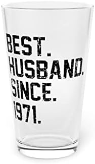 בירה כוס ליטר 16 עוז מצחיק תומך בעלי בני זוג נישואים שותף להתחתן הומוריסטי זוג 16 עוז