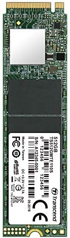 Transcend 256GB NVME PCIE GEN3 X4 MTE110S M.2 SSD מצב מוצק כונן TS256GMTE110S