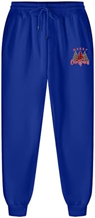 מכנסי טרנינג של Badhub Men מכנסי טרנינג מודפסים מכנסיים המותניים המותניים המודפסים על מכנסי טרקלין אתלט