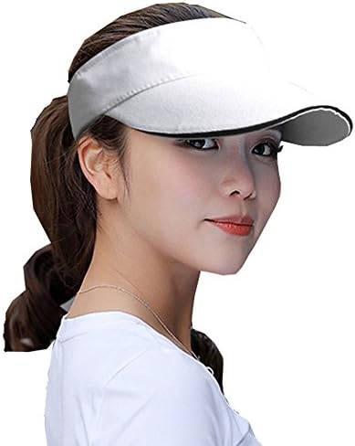 יוניסקס מגן שמש כובע ריק למעלה בייסבול כובע חיצוני ספורט האולטרה טניס כובע עם רצועה מתכווננת עבור גולף