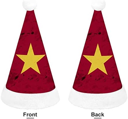 בציר וייטנאמי דגל חג המולד סנטה כובע עבור אדום חג המולד כובע חג טובות חדש שנה חגיגי ספקי צד