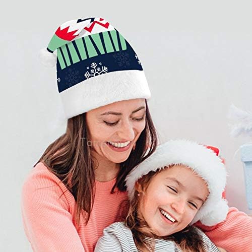 חג המולד סנטה כובע, החג שמח חג המולד חג כובע למבוגרים, יוניסקס נוחות חג המולד כובעי לשנה חדשה חגיגי