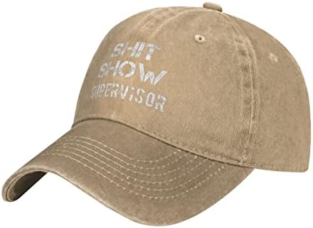 כובע מפקח על הצגת חרא לנשים כובעי וינטג 'בייסבול
