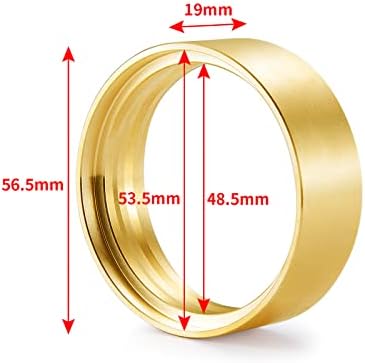 פליז 76 גרם פליז טבעת טבעת טבעת טבעת טבעות משקולות גלגל עבור רכזות שפת גלגל 1.9 אינץ