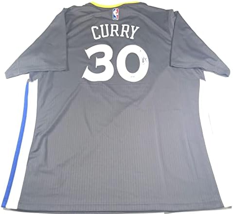 סטיבן קארי חתום על ג'רזי PSA/DNA Golden State Warriors חתימה - גופיות NBA עם חתימה
