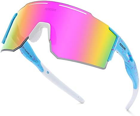 ספורט מקוטב משקפי שמש לגברים ונשים, 400 הגנה משקפי שמש לרכיבה על אופניים, סקי, נהיגה