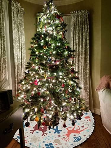 צווארון עץ חג המולד באגוטי צווארון 48 אינץ
